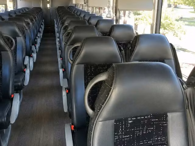 lawndale charter bus interior